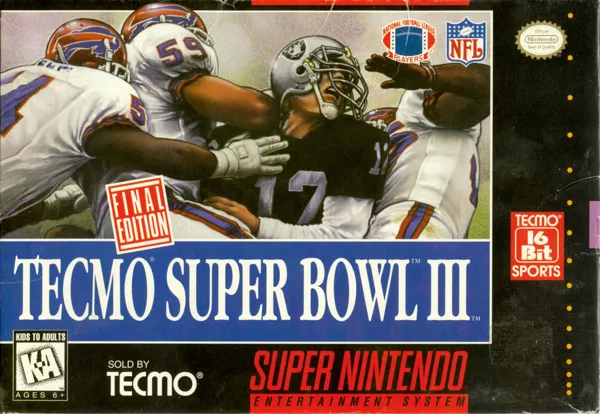 Tecmo Super Bowl III - Final Edition